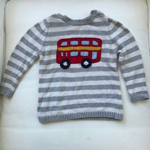 Baby Boden bus sweater. Size 18-24 months.